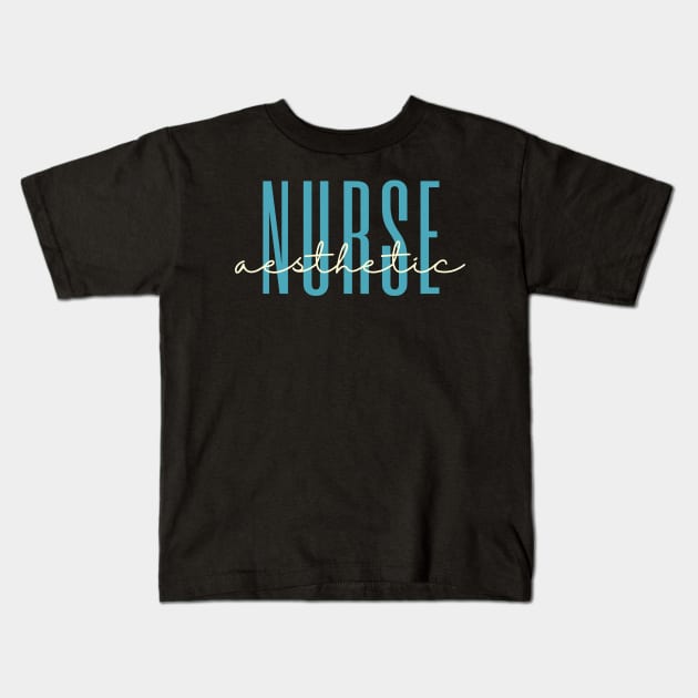 Nurse Aesthetic, Nurse Graduation Gift For Women Kids T-Shirt by BeyondThat